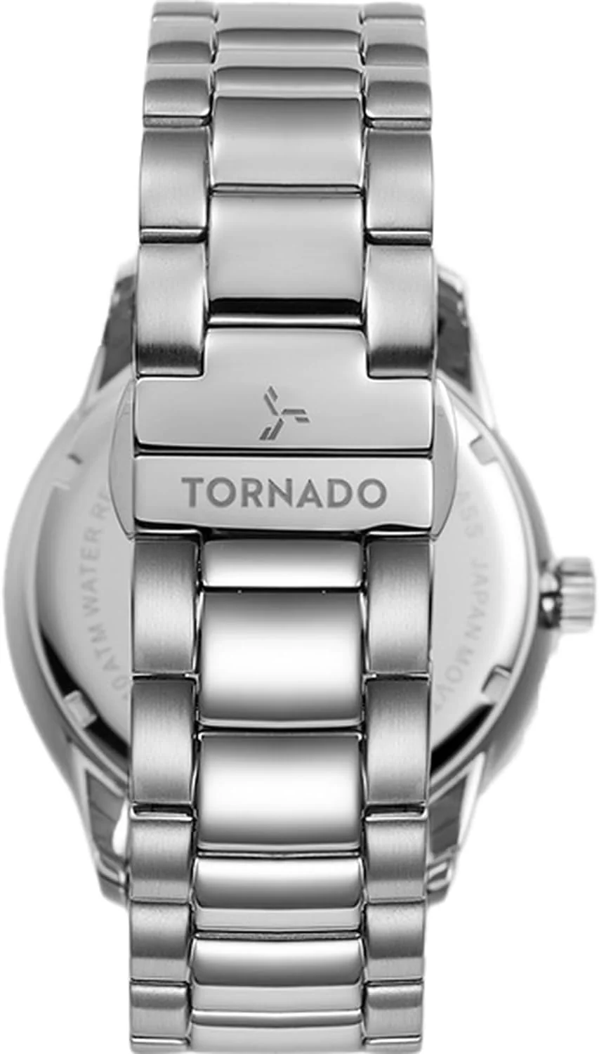 ساعت مچی مردانه آنالوگ TORNADO SPECTRA با صفحه سرمه ای طرح سانبرست - T23001-SBSL ساعت مچی مردانه آنالوگ TORNADO SPECTRA با صفحه سرمه ای طرح سانبرست - T23001-SBSL