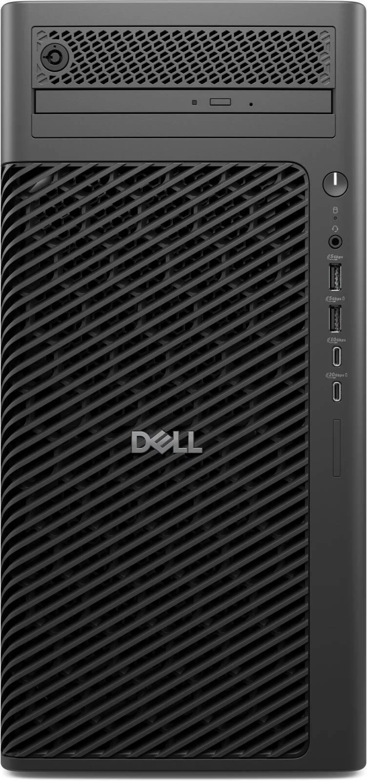 کامپیوتر رومیزی ورک استیشن Dell Pro Max Tower T2، پردازنده Intel Core Ultra 7 265K، رم 32 گیگابایت، حافظه SSD 1 ترابایت، کارت گرافیک NVIDIA RTX A400 4GB، ماوس MS116 + کیبورد انگلیسی KB216، ویندوز 11 پرو، مشکی | ProMaxTower کامپیوتر رومیزی ورک استیشن Dell Pro Max Tower T2، پردازنده Intel Core Ultra 7 265K، رم 32 گیگابایت، حافظه SSD 1 ترابایت، کارت گرافیک NVIDIA RTX A400 4GB، ماوس MS116 + کیبورد انگلیسی KB216، ویندوز 11 پرو، مشکی | ProMaxTower
