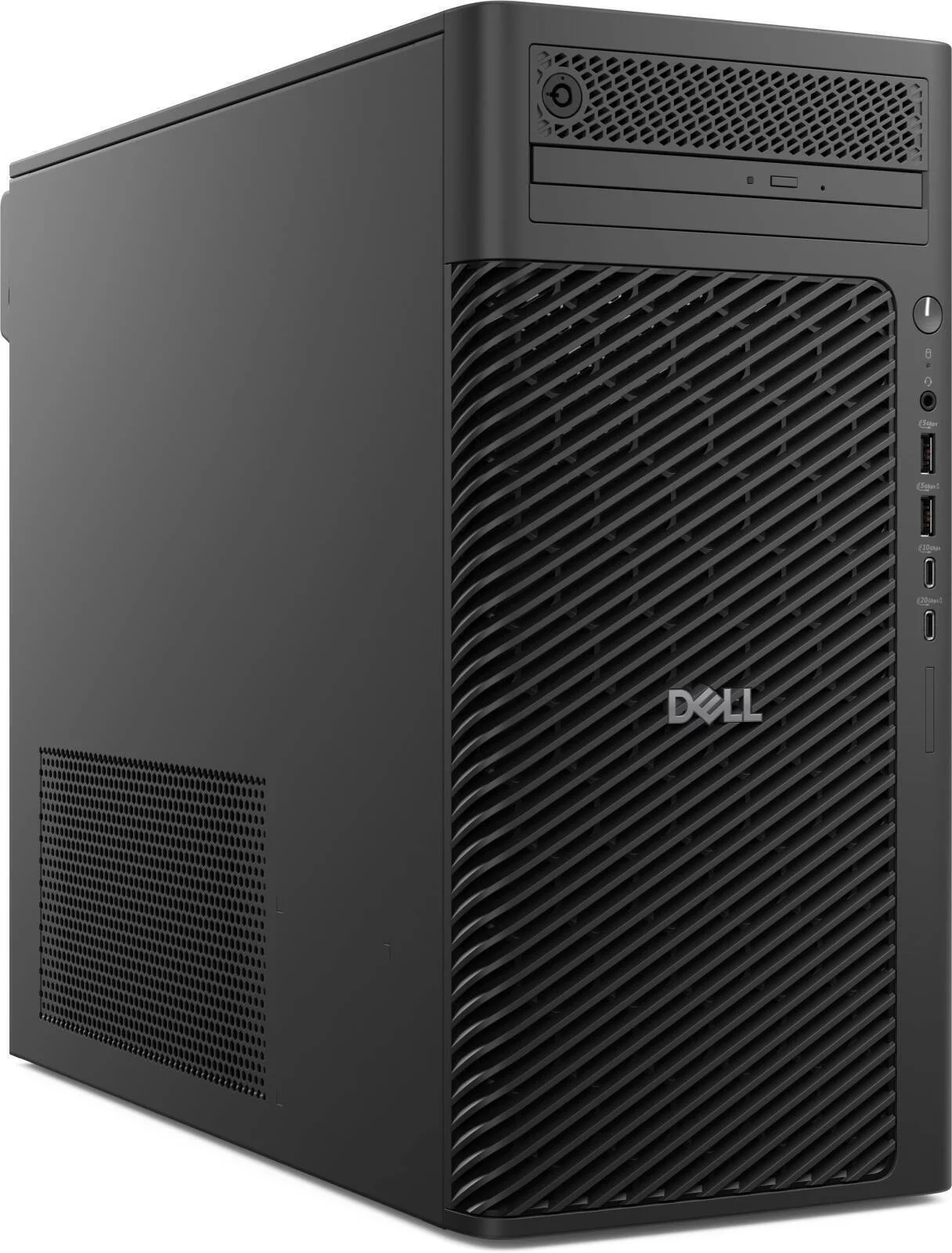 کامپیوتر رومیزی ورک استیشن Dell Pro Max Tower T2، پردازنده Intel Core Ultra 9 285K، رم 64 گیگابایت، 1 ترابایت SSD + 2 ترابایت HDD، کارت گرافیک NVIDIA T1000 8GB، ویندوز 11 پرو، مشکی | ProMaxTower