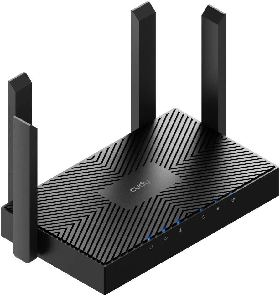 روتر وای فای 6 دو بانده Cudy AX3000، وای فای 6 دو بانده 4-جریانی، پردازنده دو هسته ای 1.3 گیگاهرتزی، وای فای 2402 مگابیت بر ثانیه + 574 مگابیت بر ثانیه، 4 پورت اترنت گیگابیتی، 200 دستگاه متصل، پوشش 130 متری (1400 فوت)، مشکی | WR3000 روتر وای فای 6 دو بانده Cudy AX3000، وای فای 6 دو بانده 4-جریانی، پردازنده دو هسته ای 1.3 گیگاهرتزی، وای فای 2402 مگابیت بر ثانیه + 574 مگابیت بر ثانیه، 4 پورت اترنت گیگابیتی، 200 دستگاه متصل، پوشش 130 متری (1400 فوت)، مشکی | WR3000
