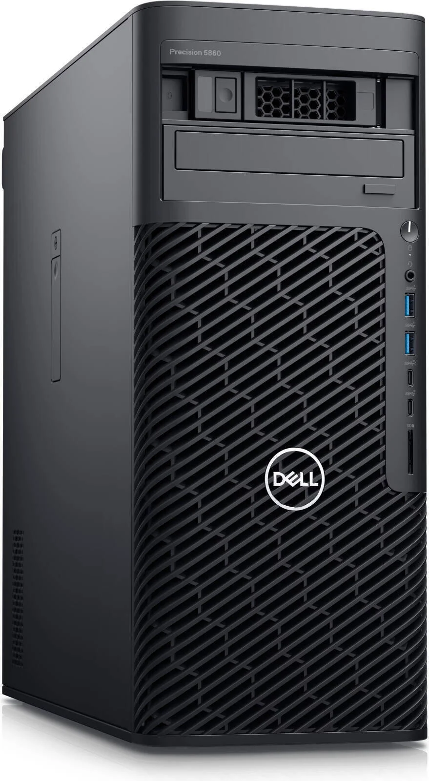 ایستگاه کاری Dell Precision 5860 Tower، پردازنده Intel Xeon W5-2565X، رم 32 گیگابایت، SSD 2 ترابایت، NVIDIA RTX A1000 8GB، کیبورد و ماوس انگلیسی-عربی، Windows 11 Pro | Precision-5860