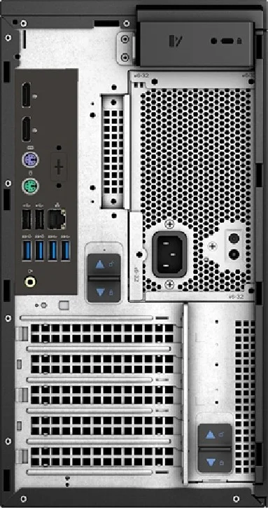 ایستگاه کاری Dell Precision Tower T3650W، پردازنده نسل دهم Intel Core i7-10700K، رم 8 گیگابایتی DDR4، هارد دیسک 1 ترابایتی 7200 دور در دقیقه SATA، 3.5 اینچی، Windows 10 Pro، کارت گرافیک یکپارچه Intel، مشکی | T3650W-I7-VPN-210-AYSV ایستگاه کاری Dell Precision Tower T3650W، پردازنده نسل دهم Intel Core i7-10700K، رم 8 گیگابایتی DDR4، هارد دیسک 1 ترابایتی 7200 دور در دقیقه SATA، 3.5 اینچی، Windows 10 Pro، کارت گرافیک یکپارچه Intel، مشکی | T3650W-I7-VPN-210-AYSV