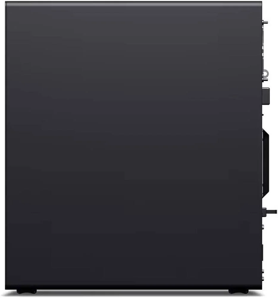 کامپیوتر رومیزی لنوو ThinkStation P3 Tower، پردازنده Intel Core i7-14700، رم 64 گیگابایتی، SSD 2 ترابایتی، گرافیک Intel UHD 770، کیبورد و ماوس سیمی انگلیسی/عربی، ویندوز 11 پرو، مشکی | 30GS00BDAX-64GB