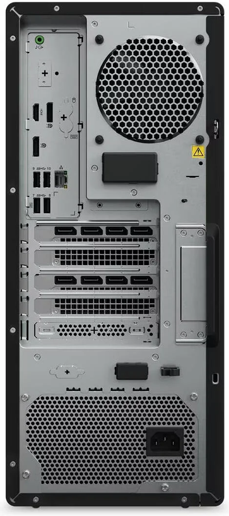 ایستگاه کاری Lenovo ThinkStation P3 Tower، پردازنده Intel Core i7-14700K، حافظه رم 32 گیگابایت UDIMM DDR5-4800، حافظه اس اس دی 1 ترابایت + هارد دیسک 4 ترابایت SATA، کارت گرافیک Intel UHD Graphics 770، کیبورد و ماوس اپتیکال USB، ویندوز 11 پرو، مشکی | P3-TOWER
