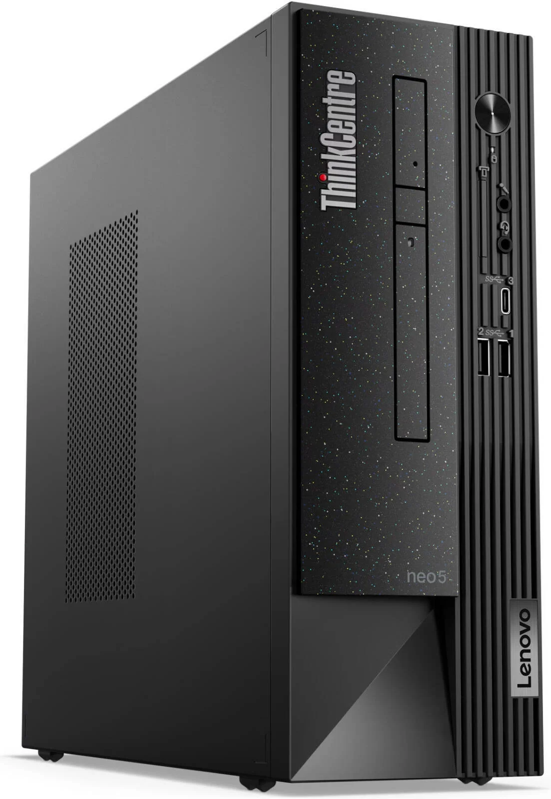 کامپیوتر رومیزی لنوو ThinkCentre neo 50s SFF، پردازنده Intel Core i7-12700، رم 16 گیگابایتی، هارد دیسک 1 ترابایتی + SSD 1 ترابایتی، گرافیک Intel UHD 770، ویندوز 11 پرو، مشکی | TC-neo-50s-SSF