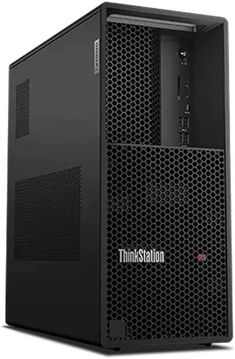 رومیزی ورک استیشن Lenovo ThinkStation P3 Tower، پردازنده Intel Core i9-14900K، رم 16 گیگابایت، حافظه SSD 512 گیگابایت، گرافیک Intel UHD 770، کیبورد USB ENG-ARAB و ماوس Calliope، Win11Pro، مشکی | 30GS00BQAX
