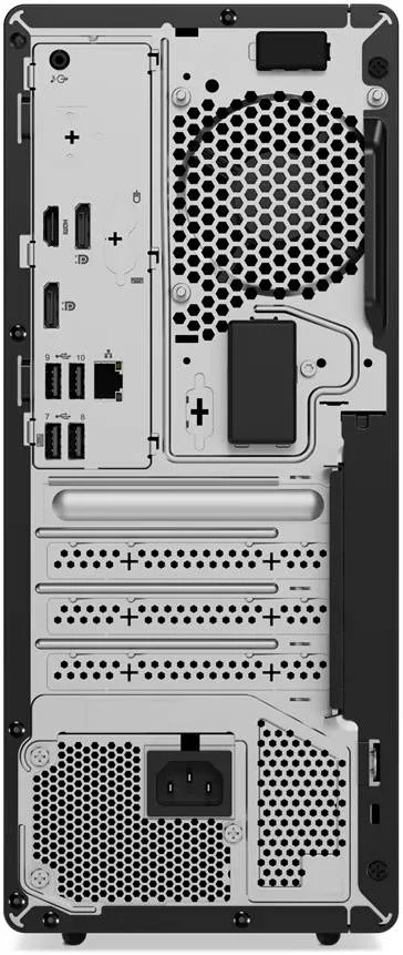 کامپیوتر رومیزی برج Lenovo ThinkCentre M70t Gen 3، پردازنده Intel Core i7-12700، رم 32 گیگابایت، حافظه SSD 1 ترابایت، گرافیک Intel UHD 770، کیبورد USB عربی-انگلیسی، DVD±RW، ویندوز 11 پرو، مشکی | 11TA0024GR