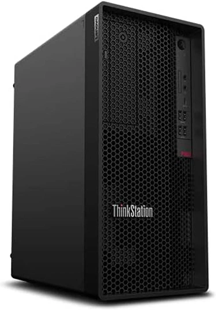 کامپیوتر ورک استیشن Lenovo ThinkStation P360 Tower، پردازنده Intel® Core i7-12700، رم 8 گیگابایت DDR5، حافظه SSD 1 ترابایت، کارت گرافیک Intel UHD Graphics 770، کیبورد ENG/ARB، ویندوز 11، مشکی | 30FMS09J00