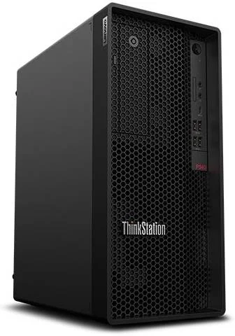 کامپیوتر ورک استیشن Lenovo ThinkStation P340 Tower، پردازنده Intel Core i7-10700، رم 8 گیگابایتی DDR4، حافظه 1 ترابایتی HDD، گرافیک مجتمع Intel، DOS، مشکی | 30DHS14K00