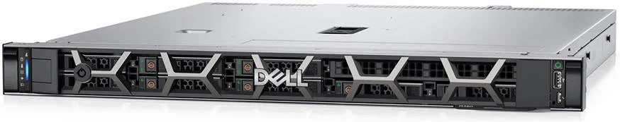 سرور رکمونت 1U دل PowerEdge R350، پردازنده Intel Xeon E-2314 2.8GHz، تا 8 هارد دیسک 2.5 اینچی، 16 گیگابایت DDR4 UDIMM 3200MT/s، 2 هارد دیسک 2.4 ترابایتی Dell 10K RPM 2.5 اینچی SAS، iPERC، iDRAC9 Express 15G، منبع تغذیه 600W، LOM 1GBE | PE-R350