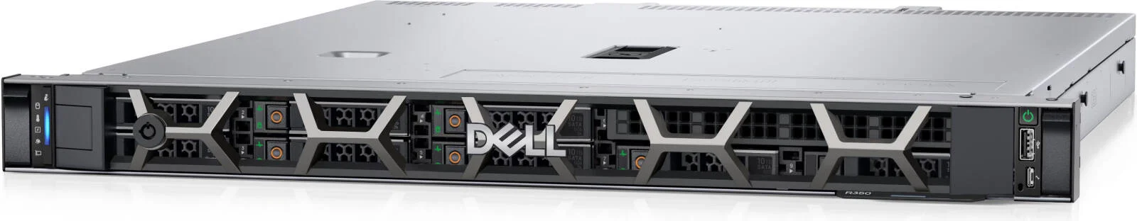 سرور رکمونت Dell PowerEdge R350 با شاسی هارد درایو 8 x 2.5 اینچی، پردازنده Intel Xeon E-2314، رم 24 گیگابایتی، 2x 600GB SAS + 2x 480GB SATA HDD، iDRAC9 Basic 15G، منبع تغذیه 600 واتی | PE-R350