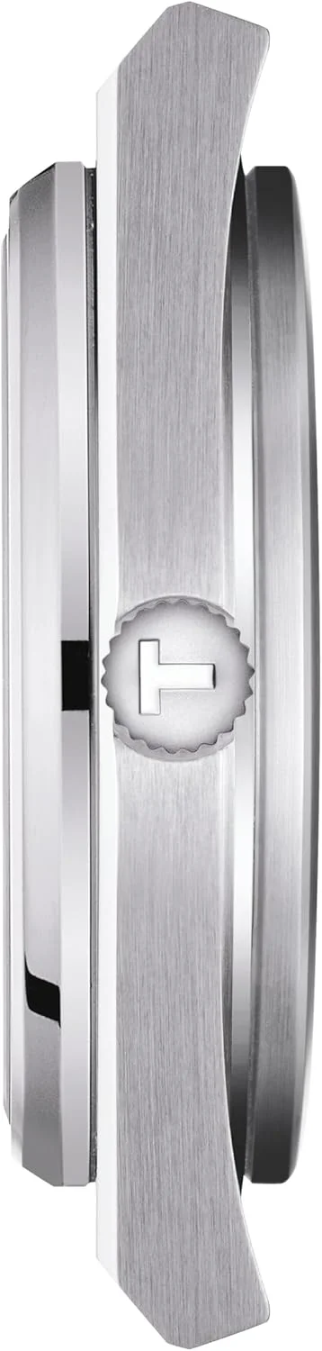 ساعت مچی مردانه تیسوت PRX Powermatic 80، بدنه استیل ضد زنگ 316L، اتوماتیک، مشکی، چرم، 12 (T1374071605100)