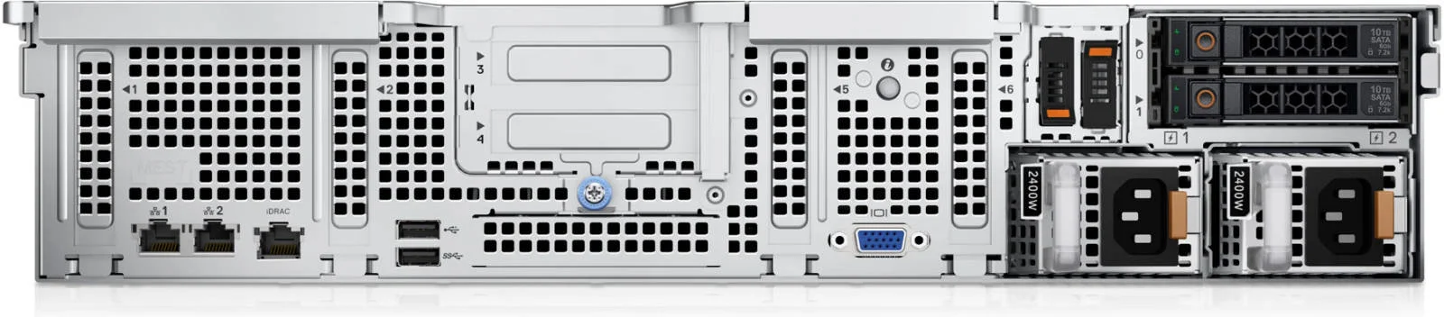 سرور رکمونت 2U دل PowerEdge R750xs، 2x پردازنده Intel Xeon-Gold 6346 3.1GHz شانزده هسته ای، 32 گیگابایت RDIMM 3200MT/s، 1x هارد دیسک 1.2 ترابایتی 10K SAS، PERC H755 SAS Front، Broadcom 5720 Quad Port، منبع تغذیه دوگانه 800W