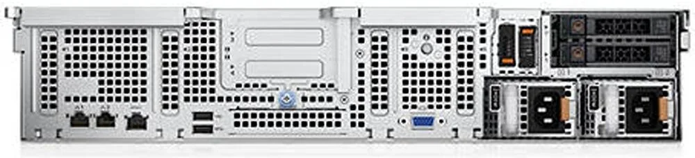 سرور رکمونت 2U دل PowerEdge R750xs، با 2 پردازنده Intel Xeon Gold 5317 3.0G، رم 32 گیگابایتی، حافظه SSD 480 گیگابایتی + 4 هارد دیسک 2 ترابایتی، آداپتور PERC H755، Broadcom 5720 Quad Port 1GbE BASE-T، منبع تغذیه (1+1) 700W | PE-R750xs