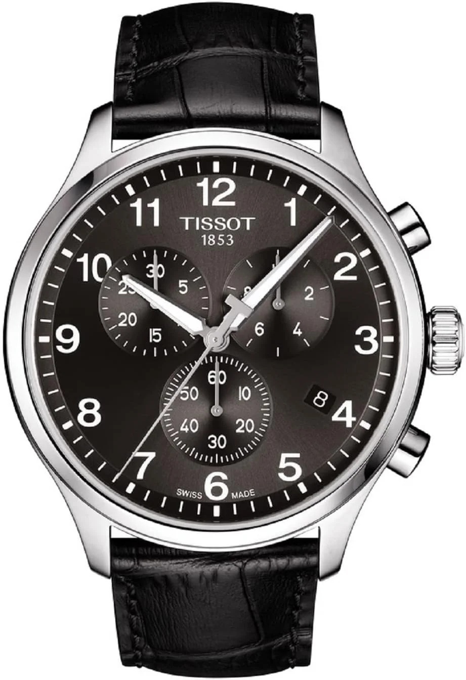 ساعت مچی مردانه تیسوت Chrono XL استیل ضد زنگ مشکی T1166171605700