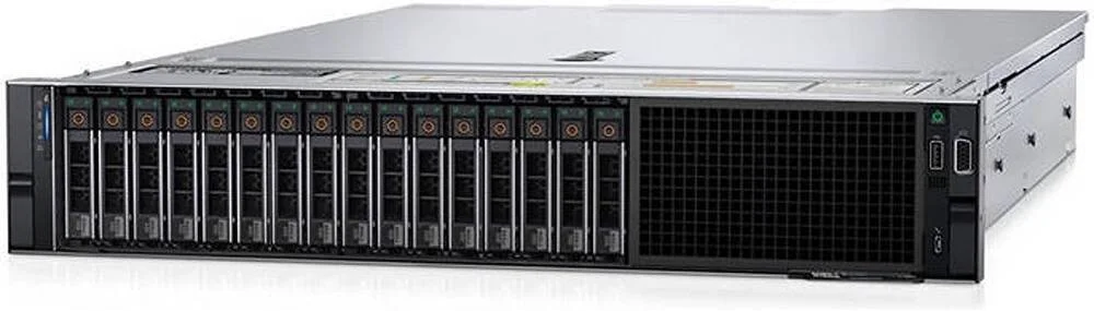 سرور رکمونت 2U دل PowerEdge R750xs، با 2 پردازنده Intel Xeon-Gold 5317 3.0GHz، رم 1024GB، حافظه 15.36TB (8x 1.92TB) SSD، کنترلر PERC H755 SAS Front، کارت شبکه Broadcom 5720 Quad Port 1GbE BASE-T، منبع تغذیه (1+1) 800W | PE-R750xs