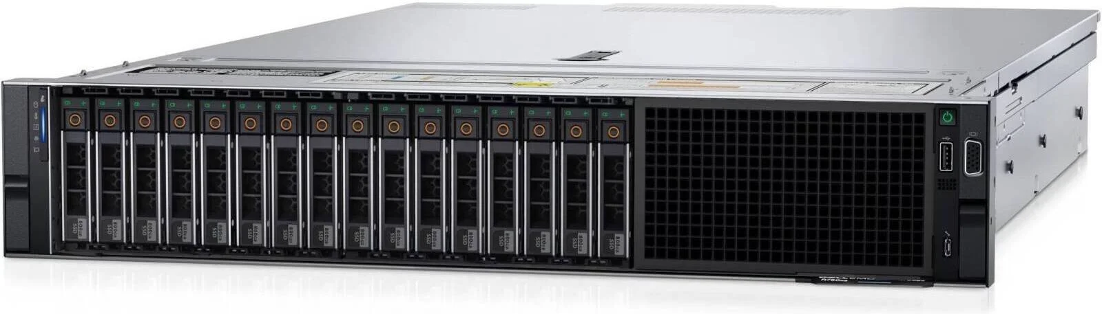 سرور رکمونت 2U دل PowerEdge R750xs، با 2 پردازنده Intel Xeon Silver 4314 2.4GHz، رم 64GB، 4 عدد SSD SAS 1.2TB، کنترلر PERC H755 SAS Front، کارت شبکه Broadcom 5720 Quad Port، iDRAC9 Enterprise 15G، منبع تغذیه (1 + 1) 700W | PE-R750xs سرور رکمونت 2U دل PowerEdge R750xs، با 2 پردازنده Intel Xeon Silver 4314 2.4GHz، رم 64GB، 4 عدد SSD SAS 1.2TB، کنترلر PERC H755 SAS Front، کارت شبکه Broadcom 5720 Quad Port، iDRAC9 Enterprise 15G، منبع تغذیه (1 + 1) 700W | PE-R750xs