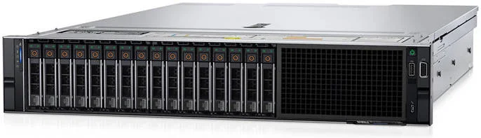 سرور رکمونت 2U دل PowerEdge R750xs، پردازنده Intel Xeon-Silver 4310 2.1GHz، رم 16GB RDIMM، هارد 12x 4TB SATA 3.5 اینچی، آداپتور شبکه Broadcom 5720 Dual، دو منبع تغذیه 800W، آداپتور PERC H755 LP، Enterprise 15G