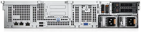 سرور رکمونت 2U دل PowerEdge R750xs، پردازنده Intel Xeon-Silver 4310 2.1GHz، رم 16GB RDIMM، هارد 12x 4TB SATA 3.5 اینچی، آداپتور شبکه Broadcom 5720 Dual، دو منبع تغذیه 800W، آداپتور PERC H755 LP، Enterprise 15G