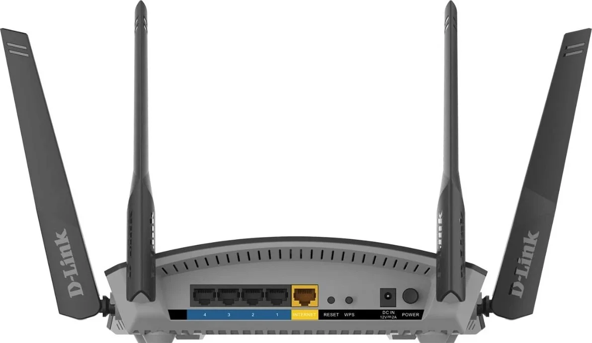 روتر هوشمند وای‌فای D-Link EXO AC1900، دو بانده، 802.11 AC Wave 2 با MU-MIMO، سازگار با الکسا، دارای محافظت داخلی McAfee | DIR-1960