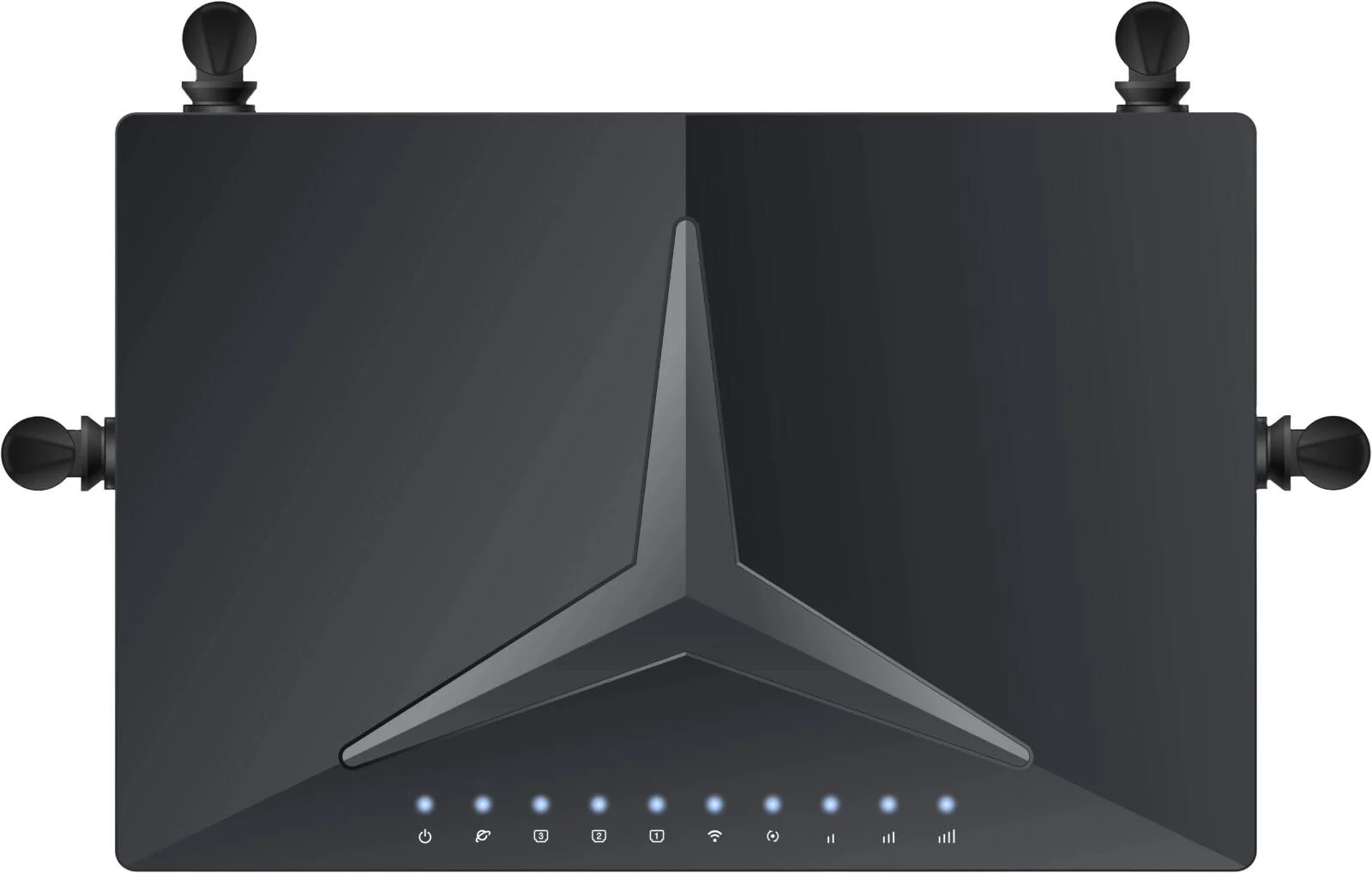 روتر 4G LTE دی-لینک N300، فرکانس 2.4 گیگاهرتز 2T2R، نرخ داده 300 مگابیت بر ثانیه، رابط LTE، 3 پورت اترنت LAN و رابط اترنت WAN، 4 آنتن خارجی 5dBi، مشکی | DWR-M920