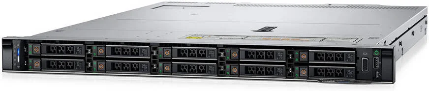 سرور رکمونت 1U PowerEdge R650xs، دارای 8 جایگاه درایو 2.5 اینچی، پردازنده Intel Xeon Silver 4310T 2.3G، رم 16 گیگابایتی DDR4-2666، هارد 2.4 ترابایتی 10K RPM SAS ISE 12Gbps، منبع تغذیه 800 واتی (1+1)، iDRAC9 | R650xs