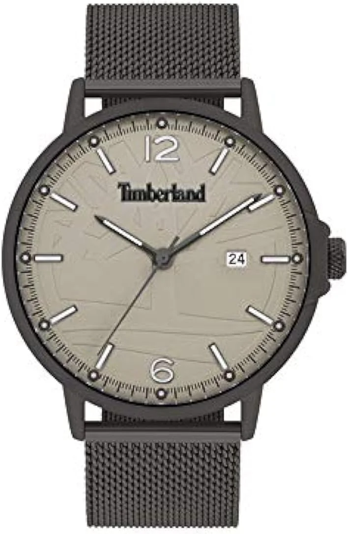 ساعت مچی عقربه ای مردانه Timberland Coleridge با بند استیل - TBL.15954J