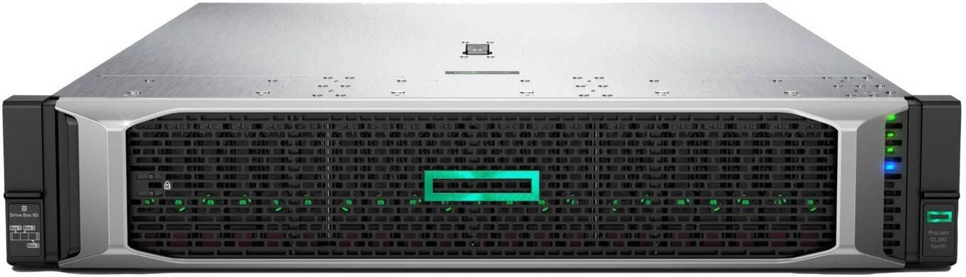 سرور رکمونت 2U HPE ProLiant DL380 Gen10، پردازنده Intel Xeon Gold 6140، حافظه 32GB RDIMM 2933MT/s، هارد 1.2TB SAS 12G 10K SFF، کنترلر P408ia/2GB SR، آداپتور شبکه Ethernet 1GbE 4 پورت، منبع تغذیه 800W | DL-380-G10