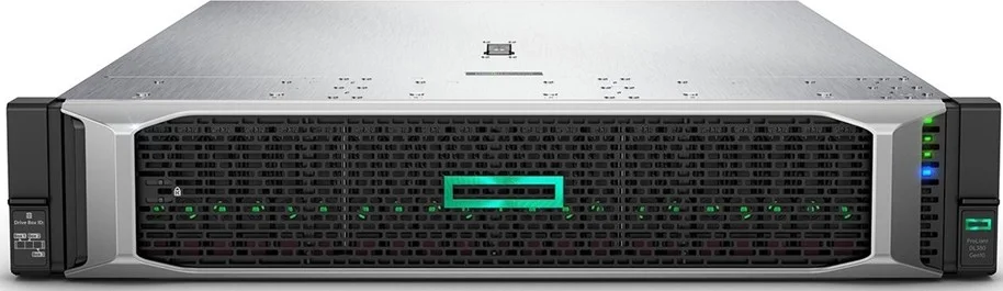 سرور رکمونت HPE ProLiant DL380 Gen10 با 2 پردازنده 5218 (16 هسته، 2.3 گیگاهرتز، 125 وات)، 64 گیگابایت رم (2x 32GB)، آداپتور HPE 1Gb Ethernet 4-Port 331i، کنترلر P408i-a با 2 گیگابایت کش، سرور رکمونت 2U، 3 اسلات PCIe 3.0، 1 منبع تغذیه HPE 800W، SFF | P02465-B21