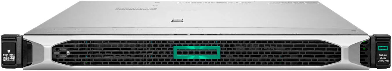 سرور رکمونت 1U HPE ProLiant DL360 Gen10 Plus، پردازنده Intel Xeon Gold 5315Y 3.2Ghz، رم 64GB، 2x HPE 480GB SATA SSD / 6x HPE 960GB SATA SSD، P408i-a/2GB، 2x 800W PSU | DL360-G10-PLUS