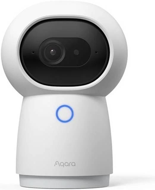 هاب دوربین AQARA مدل G3، رزولوشن 2K 1296p، تشخیص چهره و حرکت با هوش مصنوعی، هاب Zigbee 3.0 داخلی، وای فای دو بانده 2.4/5 گیگاهرتز، زاویه دید 360 درجه از طریق چرخش افقی و عمودی، دید در شب IR، سفید | CH-H03