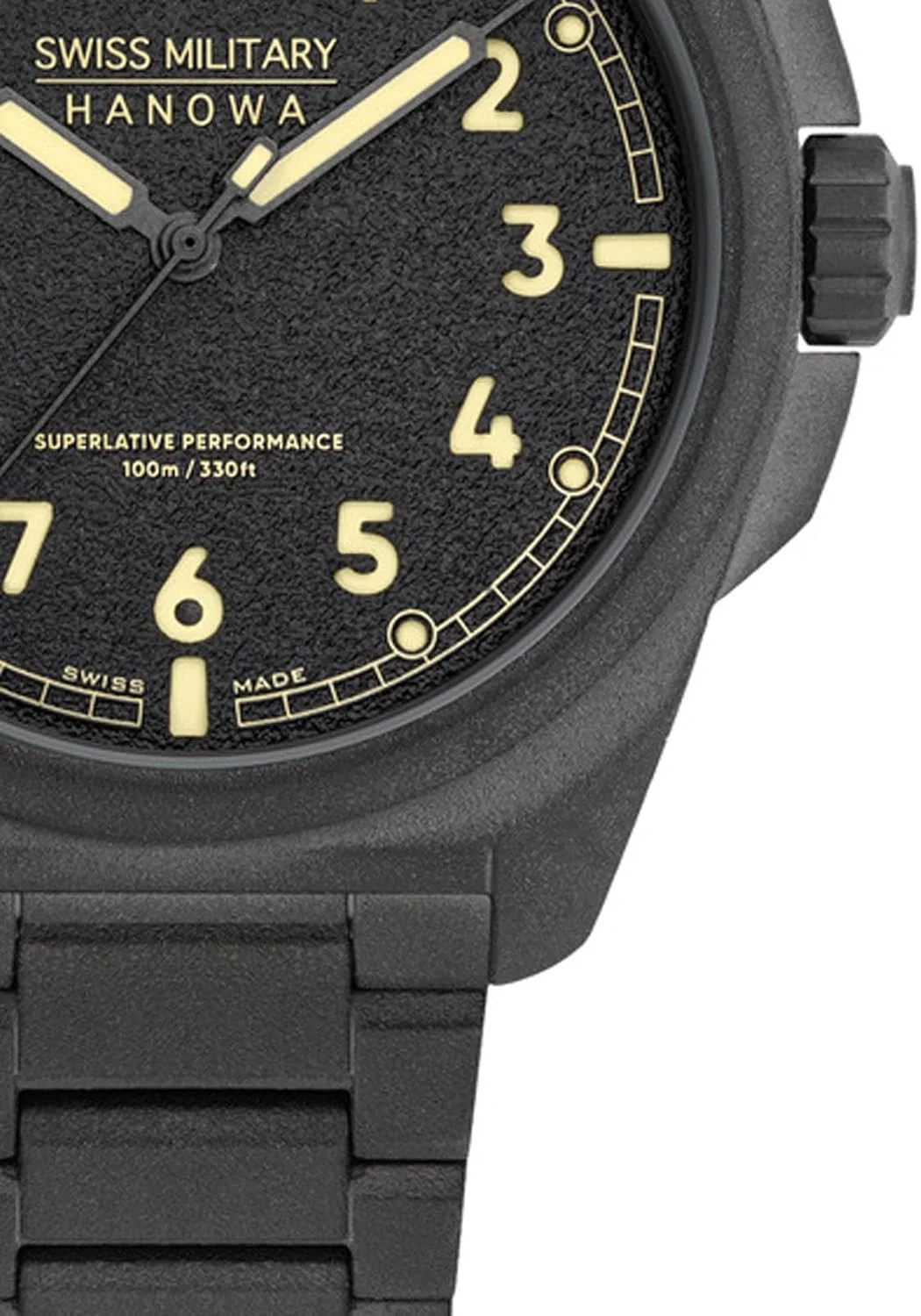 ساعت مردانه سوییس میلتری هانووا مدل Fieldmaster با بند چرمی یا فلزی و شیشه سافایر ساعت مردانه سوییس میلتری هانووا مدل Fieldmaster با بند چرمی یا فلزی و شیشه سافایر