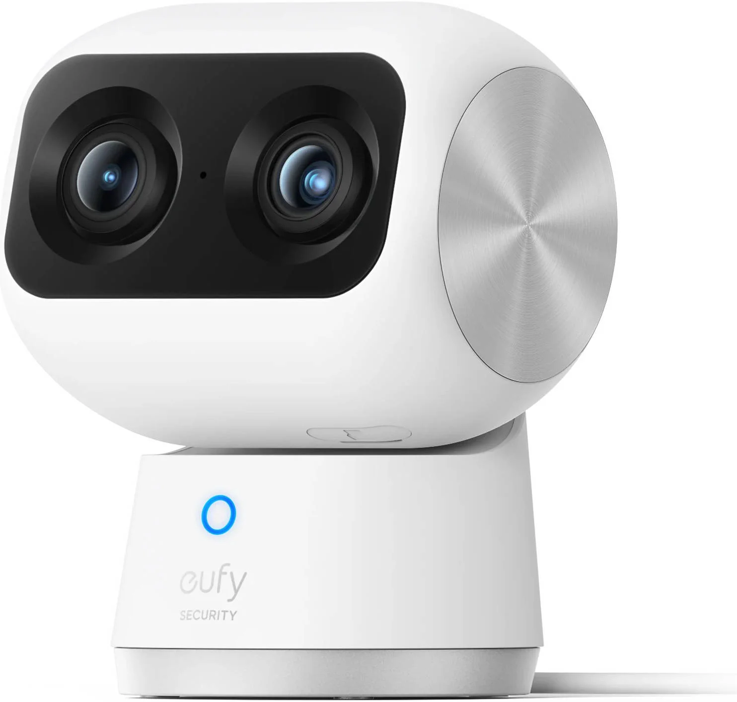 دوربین داخلی یوفی مدل S350، دوربین دوگانه، لنز واید 4K + لنز تله فوتو 2K، زوم ترکیبی 8 برابر، دید در شب، حالت حریم خصوصی، تشخیص گریه و انسان، نقاط مورد علاقه گشت زنی، سفید | T8416221