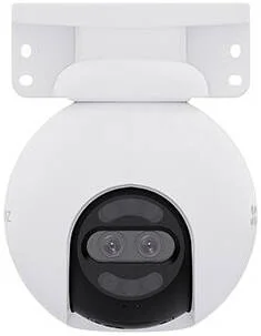 دوربین وای فای چرخشی دوگانه 4K Ezviz H80x، رزولوشن 4K، لنزهای دوگانه هوشمند، دید در شب رنگی، مکالمه دو طرفه، نمای پانوراما 360 درجه، فشرده سازی ویدئو H.265، سفید | CS-H80x-R100-8G82WKFL