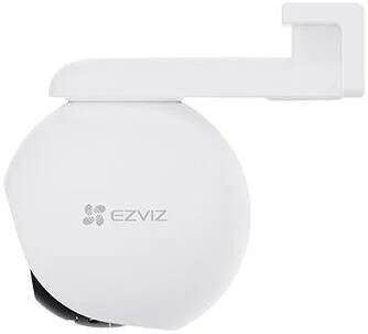 دوربین وای فای چرخشی دوگانه 4K Ezviz H80x، رزولوشن 4K، لنزهای دوگانه هوشمند، دید در شب رنگی، مکالمه دو طرفه، نمای پانوراما 360 درجه، فشرده سازی ویدئو H.265، سفید | CS-H80x-R100-8G82WKFL