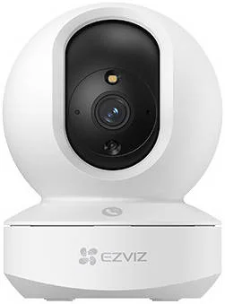 دوربین هوشمند خانگی چرخشی و شیبدار Ezviz TY1 Pro، رزولوشن 1080p، سنسور CMOS اسکن پیشرونده 1/3 اینچی، تماس دو طرفه با دکمه لمسی، فناوری ویدئویی H.265، تشخیص صدای بلند، سفید | CS-TY1-R105-1L2WF