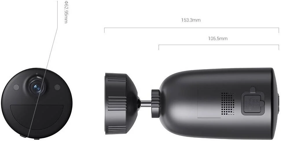 دوربین امنیتی Ezviz EB3 4G به همراه پنل خورشیدی، کیفیت 2K، قابلیت مکالمه دو طرفه، دفاع فعال با آژیر و نور چشمک زن، اتصال شبکه 4G، باتری 5200mAh، مشکی | EB3-4G3MP دوربین امنیتی Ezviz EB3 4G به همراه پنل خورشیدی، کیفیت 2K، قابلیت مکالمه دو طرفه، دفاع فعال با آژیر و نور چشمک زن، اتصال شبکه 4G، باتری 5200mAh، مشکی | EB3-4G3MP