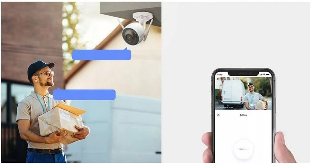 دوربین هوشمند خانگی Ezviz H3 3K، دید در شب رنگی، مکالمه دو طرفه، هوش مصنوعی برای تشخیص انسان، پشتیبانی از کارت Micro SD محلی، دفاع فعال، تشخیص شکل وسیله نقلیه، اتصال وای فای 2.4 گیگاهرتز، سفید | CS-H3 دوربین هوشمند خانگی Ezviz H3 3K، دید در شب رنگی، مکالمه دو طرفه، هوش مصنوعی برای تشخیص انسان، پشتیبانی از کارت Micro SD محلی، دفاع فعال، تشخیص شکل وسیله نقلیه، اتصال وای فای 2.4 گیگاهرتز، سفید | CS-H3