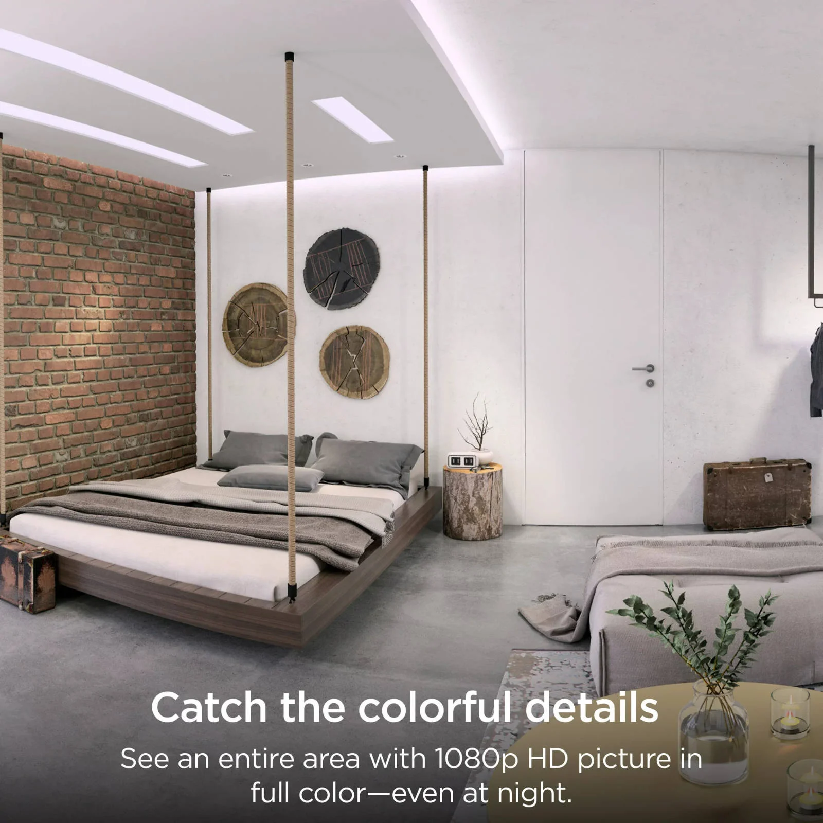 دوربین هوشمند داخلی روکو مدل SE، کیفیت 1080p، دوربین نظارتی امنیتی سیمی با قابلیت تشخیص حرکت و صدا، اتصال Wi-Fi، دید در شب رنگی، بسته 2 عددی، سفید | CS1000P2R دوربین هوشمند داخلی روکو مدل SE، کیفیت 1080p، دوربین نظارتی امنیتی سیمی با قابلیت تشخیص حرکت و صدا، اتصال Wi-Fi، دید در شب رنگی، بسته 2 عددی، سفید | CS1000P2R