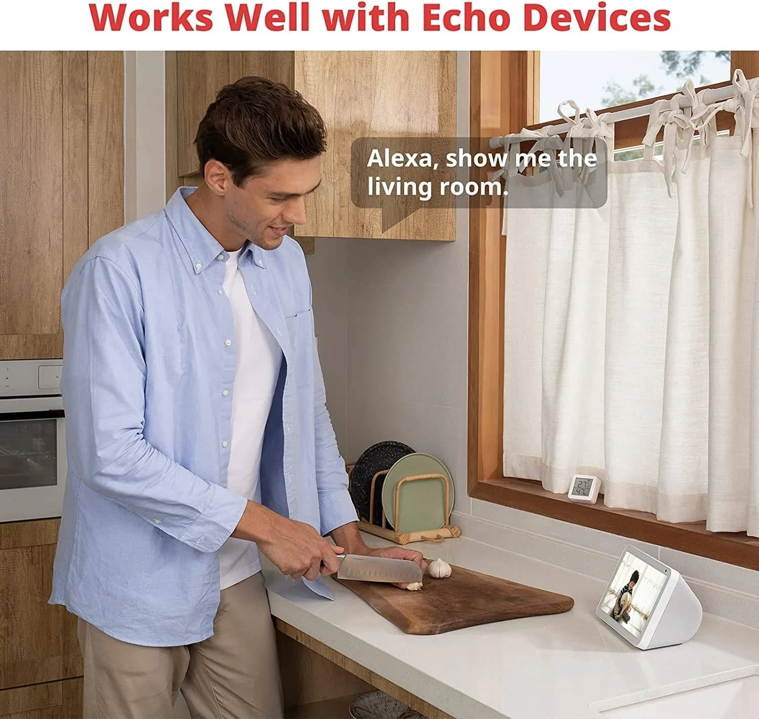 دوربین امنیتی داخلی سوییچ بات، با تشخیص حرکت، دید در شب و صدای دو طرفه، سازگار با الکسا، با باتری، اتصال وای فای، برای امنیت خانه، سفید | W1301200 دوربین امنیتی داخلی سوییچ بات، با تشخیص حرکت، دید در شب و صدای دو طرفه، سازگار با الکسا، با باتری، اتصال وای فای، برای امنیت خانه، سفید | W1301200