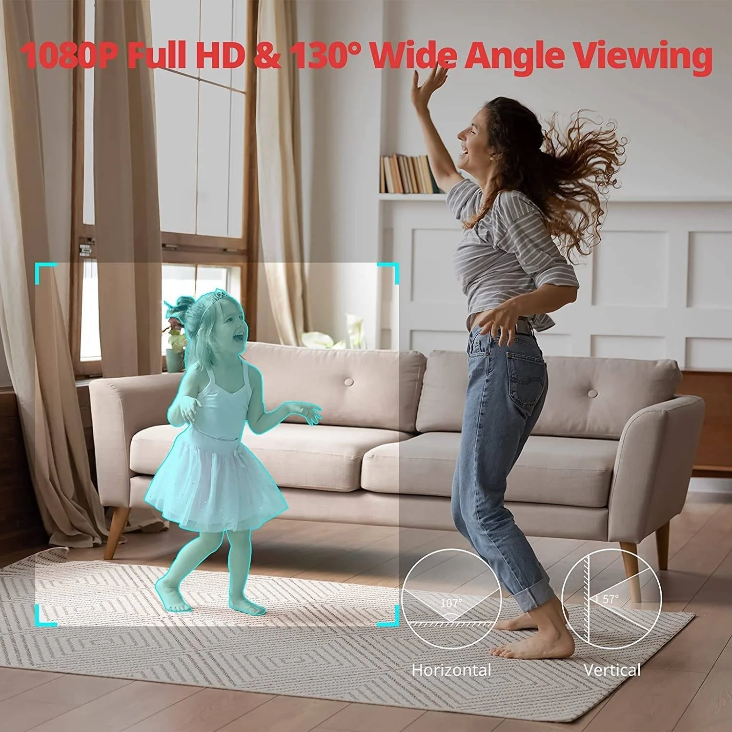 دوربین امنیتی داخلی سوییچ بات، با تشخیص حرکت، دید در شب و صدای دو طرفه، سازگار با الکسا، با باتری، اتصال وای فای، برای امنیت خانه، سفید | W1301200 دوربین امنیتی داخلی سوییچ بات، با تشخیص حرکت، دید در شب و صدای دو طرفه، سازگار با الکسا، با باتری، اتصال وای فای، برای امنیت خانه، سفید | W1301200