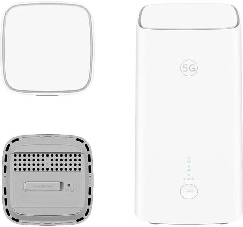 مودم روتر 5G هوآوی CPE، آنتن وای‌فای دو بانده، چیپست Balong 5000، فرکانس بی‌سیم 2.4 گیگاهرتز و 5 گیگاهرتز، DBDC، نرخ انتقال بی‌سیم 1167 مگابیت بر ثانیه، سفید | H155-381