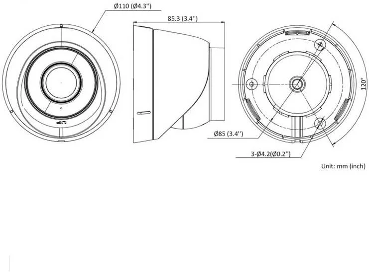 دوربین تحت شبکه 2 مگاپیکسلی هایک ویژن مدل Turret با میکروفون داخلی، لنز 2.8، برد IR تا 30 متر، پشتیبانی از کارت حافظه SD تا 256 گیگابایت، فشرده سازی H.265+، میکروفون داخلی، سفید | DS-2CD1323G0-IUF-2.8mm دوربین تحت شبکه 2 مگاپیکسلی هایک ویژن مدل Turret با میکروفون داخلی، لنز 2.8، برد IR تا 30 متر، پشتیبانی از کارت حافظه SD تا 256 گیگابایت، فشرده سازی H.265+، میکروفون داخلی، سفید | DS-2CD1323G0-IUF-2.8mm