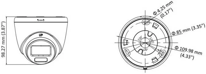 دوربین مداربسته 2 مگاپیکسلی ColorVu هایک ویژن مدل ثابت برجکی، لنز ثابت 2.8 میلیمتری، تصویربرداری رنگی 24/7 با دیافراگم F1.0، 3D DNR، برد نور سفید تا 40 متر، استاندارد IP67، سفید | DS-2CE72DF3T-F-2.8mm دوربین مداربسته 2 مگاپیکسلی ColorVu هایک ویژن مدل ثابت برجکی، لنز ثابت 2.8 میلیمتری، تصویربرداری رنگی 24/7 با دیافراگم F1.0، 3D DNR، برد نور سفید تا 40 متر، استاندارد IP67، سفید | DS-2CE72DF3T-F-2.8mm