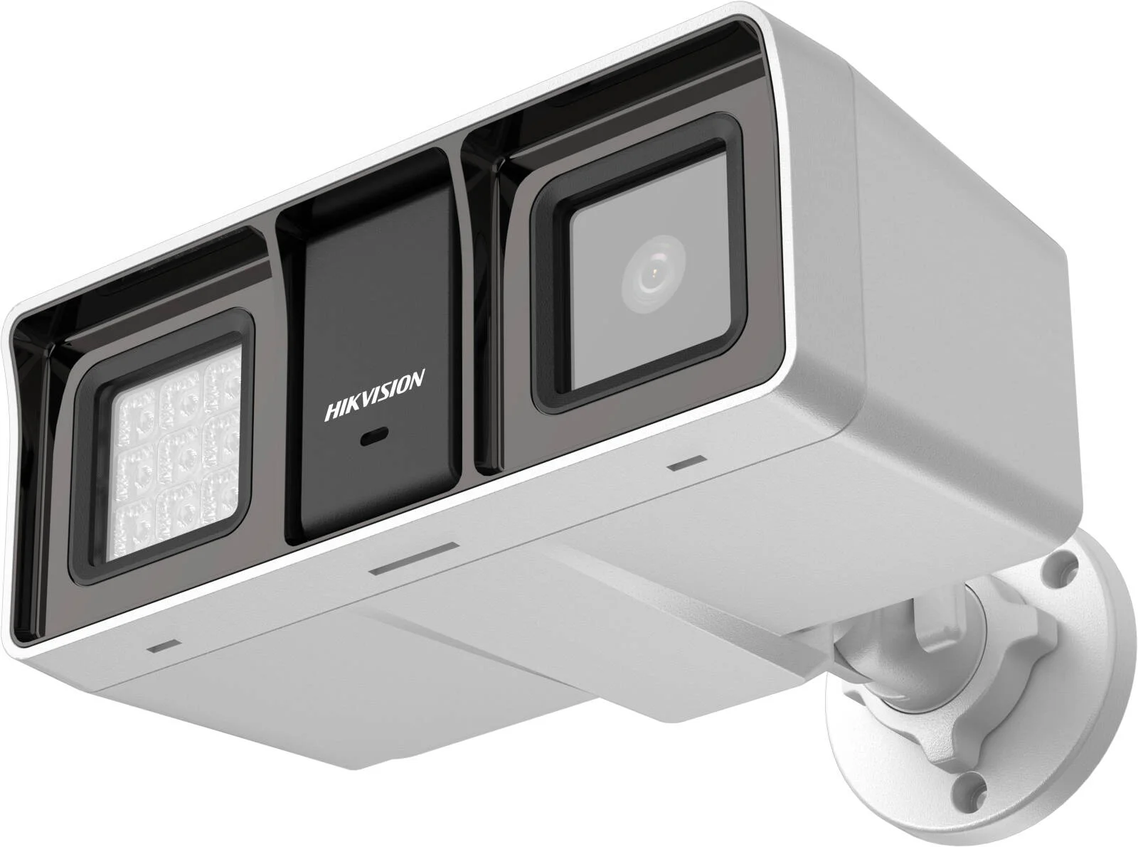 دوربین بولت ثابت هایک ویژن 2 مگاپیکسل با نور ترکیبی هوشمند و صدا، سنسور تصویر CMOS 2 مگاپیکسلی، لنز ثابت 2.8 میلی متری، میکروفون تا شعاع 5 متری، نور مادون قرمز و نور سفید | DS-2CE18D0T-LFS(2.8mm)