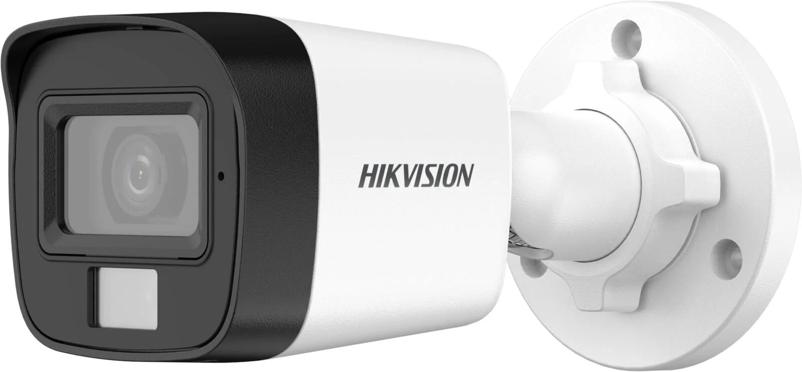 دوربین مینی بولت هایک ویژن 3K با نور ترکیبی هوشمند، سنسور تصویر 3K CMOS، لنز ثابت 2.8 میلی متری، برد نور سفید و IR تا 20 متر، سفید | DS-2CE16K0T-EXLPF(2.8mm)