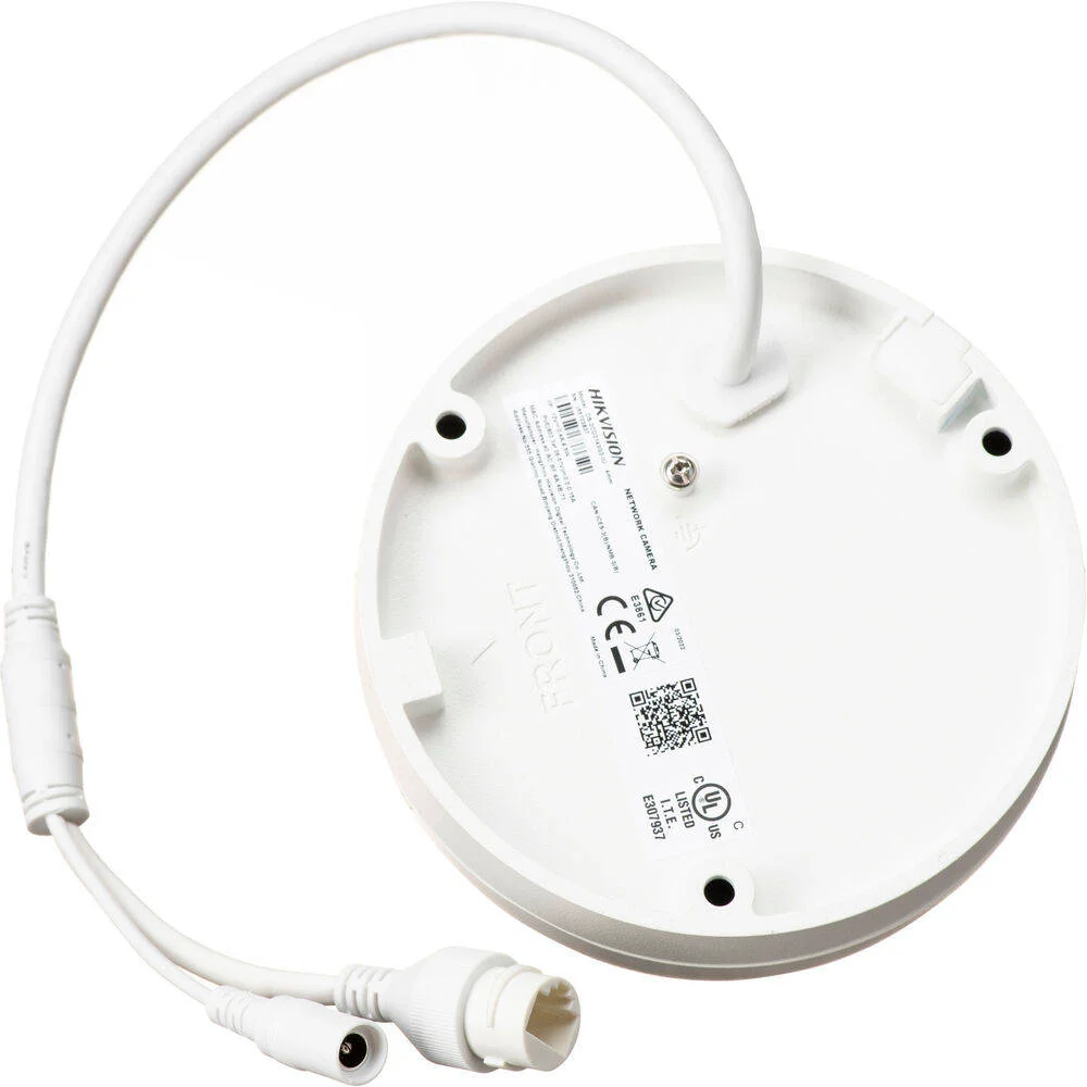 دوربین تحت شبکه دام ثابت 4 مگاپیکسلی هایک ویژن AcuSense با میکروفون داخلی، فناوری فشرده سازی H.265+، لنز ثابت 2.8 میلی متری، میکروفون داخلی، LED های IR برای دید در شب، سفید | DS-2CD2143G2-IU(2.8mm) دوربین تحت شبکه دام ثابت 4 مگاپیکسلی هایک ویژن AcuSense با میکروفون داخلی، فناوری فشرده سازی H.265+، لنز ثابت 2.8 میلی متری، میکروفون داخلی، LED های IR برای دید در شب، سفید | DS-2CD2143G2-IU(2.8mm)