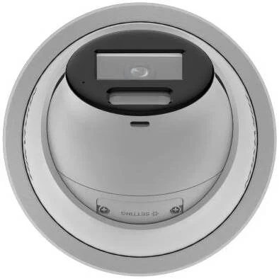 دوربین تحت شبکه 8 مگاپیکسلی هایک ویژن مدل Turret با نور ترکیبی هوشمند ColorVu، فناوری فشرده سازی کارآمد H.265+، میکروفون داخلی، مقاوم در برابر آب و گرد و غبار IP67، سفید | DS-2CD2387G2H-LIU(2.8mm)