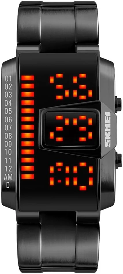 ساعت مچی مردانه SKMEI، موتور کوارتز، کرنوگراف، بند چرمی، ضد آب، صفحه مربعی، آنالوگ، تاریخ دار، ساعت های مد روز تجاری برای مردان، تمام مشکی، 1.9*1.4*0.5 اینچ، کلاسیک ساعت مچی مردانه SKMEI، موتور کوارتز، کرنوگراف، بند چرمی، ضد آب، صفحه مربعی، آنالوگ، تاریخ دار، ساعت های مد روز تجاری برای مردان، تمام مشکی، 1.9*1.4*0.5 اینچ، کلاسیک