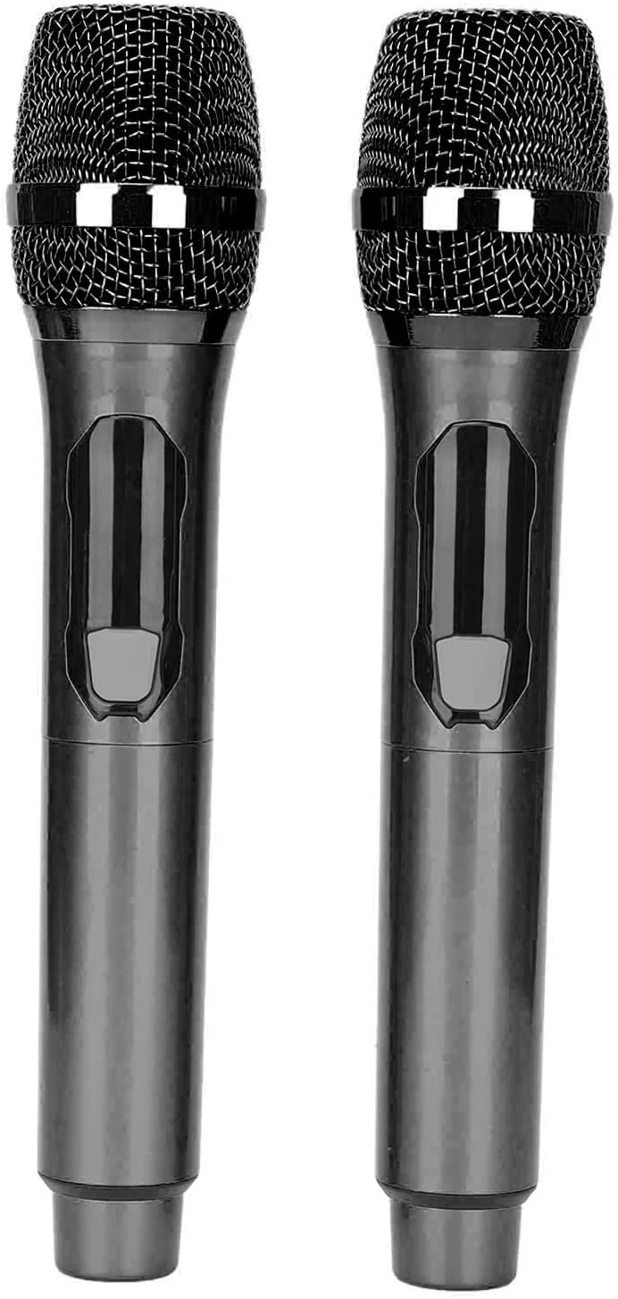 میکروفون بی سیم دستی، کارائوکه سیم پیچ متحرک با صفحه نمایش LED هوشمند برای کنفرانس مهمانی خانگی در فضای باز میکروفون مدولاسیون دیجیتال (مشکی) میکروفون بی سیم دستی، کارائوکه سیم پیچ متحرک با صفحه نمایش LED هوشمند برای کنفرانس مهمانی خانگی در فضای باز میکروفون مدولاسیون دیجیتال (مشکی)